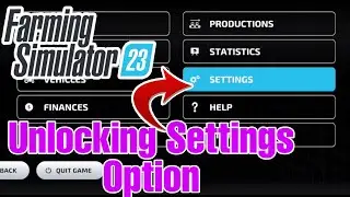 (FIXED) Settings Button not Working on FARMING SIMULATOR 23 Netflix - English