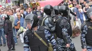 Anti-corruption rally on Tverskaya str. Moscow 12 Jun 2017