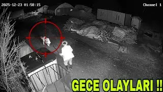 GECE NELER OLUYOR.BABAM AYAKTA.KUZULARI TARTTIK..TEHLİKELİ TEMİZLİK