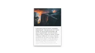 Text Transparent Gradient effect in HTML and CSS