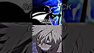 Bakugou vs Daffy duck (wizard) | battle 