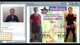 Минус 14 кг. Все просто! Запишись в ГП Велнес и получай результаты!