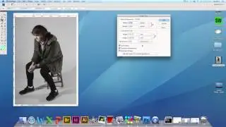 setting  paper size to A3 on Photoshop