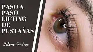 PESTAÑAS PERFECTAS | Paso a paso lifting + tinte de pestañas