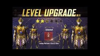 upgrading pharaoh x suit to level 2 after a year #pubg #bgmi #ivor #xsuit #lucky