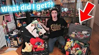 Unpacking ALL the Stuff I Got While Waiting in Line Outside NINTENDO NY!