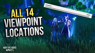 ALL 14 Viewpoint Locations | In Depth Follow-Along |【Wuthering Waves】