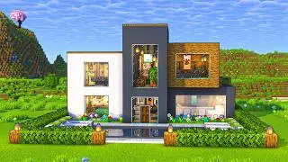 Minecraft: HOW to Build a SIMPLE Modern House | Tutorial 🏠