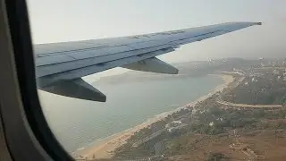 Take off from Goa International Airport
