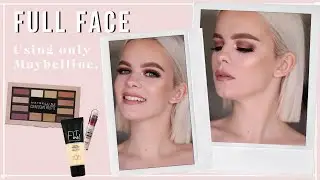 FULL FACE USING ONLY MAYBELLINE