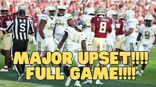 Live Full Game Watch Party of Georgia Tech’s Upset Vs #10 Florida State