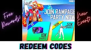 REDEEM CODES EVENT IN RAMPAGE ❤️