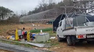 Yangi zamonaviy issiqxonalarimizni quryapmiz!