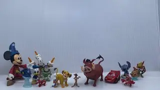 Mattel Disney 100 Storytellers The Lion King 3-Pack Action Figure Set w/ Simba, Timon, & Pumbaa