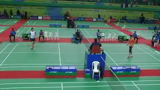 Badminton World Senior Champs Kochi - 2017, India, Makarenkov vs. Sharma, Game 2, Part 2
