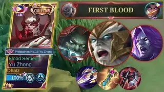 UNDERRATED BUILD BUT CAN OUT SUSTAIN TANKY ENEMY! | YU ZHONG NEW BUILD - MLBB