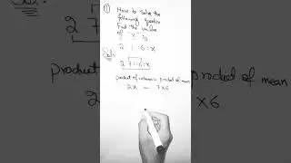 Find the value of x || how to solve proportion question|| important question for 5th class maths