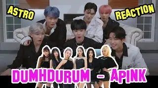 [M/V Reaction] ASTRO Reacts to Dumhdurum APINK ❤
