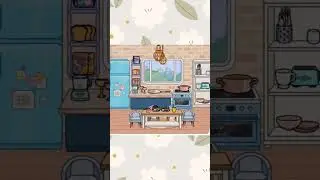 Toca aesthetic kitchen ideas#gameplay#trending #tocaboca#tocalifeworld #toca#trendingshorts#sssquad