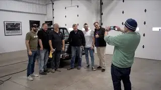 Customer Surprises Father with 1984 Jeep Grand Wagoneer