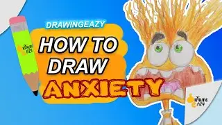 How to Draw Anxiety Inside Out 2