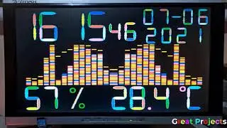 Esp32 DHT11 VGA ArduinoFFT Web Server