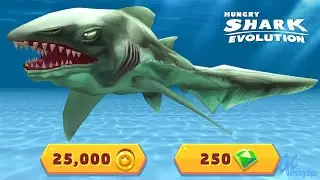 ELECTRO SHARK unlocked in Hungry Shark Evolution