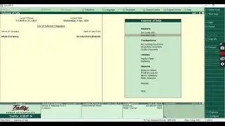 Multi Currency- in Tally.erp9