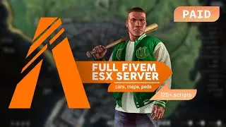 READY TO USE - FULL FIVEM ESX SERVER - EASY TO USE - SQL READY