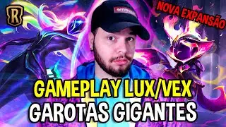 REACT NOVAS SKINS EMPIREO E GAMEPLAY LUX/VEX | LEGENDS OF RUNETERRA