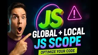 Master JavaScript Scope 🌐 Local vs Global Explained for Efficient Frontend Code