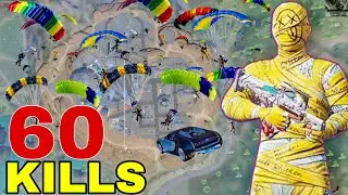 Mummy set 60 Kills 🤯 My new season best Gameplay 🔥 BGMI