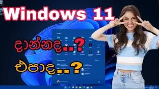 windows 11 දාන්නද?...එපාද?...| SL TECH SINHALA