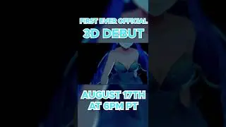 My First Ever Official 3D DEBUT happens Saturday, August 17th 6pm PT!
