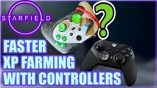STARFIELD FASTER XP Farm With CONTROLLERS, More XP Buffs, Xp Recipes & More