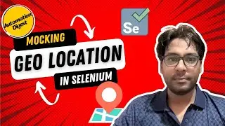 Selenium 4 - Mock GeoLocation & TimeZoneID