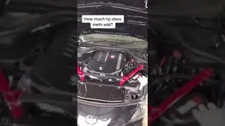 How much hp does meth injection add? 