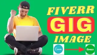 How to design Fiverr gig image on Canva |Create Fiverr gig image with Canva| Make thumbnail on Canva