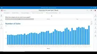 SAS Visual Analytics - Using parameters for user input
