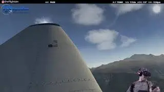 Courchevel, crashing, cr@p landings and messing about in the Alps in general- X-plane 11 - VR - Rift