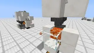 Minecraft - Автоматическая Ферма Куриц (3x3x6)