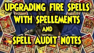 Wizard101: 🔥UPGRADING FIRE SPELLS with SPELLEMENTS and SPELL AUDIT NOTES🔥 PLUS BONUS!!
