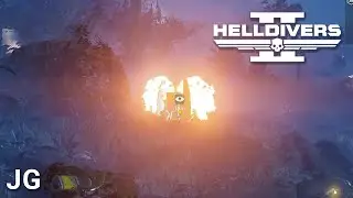 JustDiving in Helldivers 2