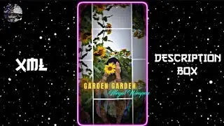 GARDEN GARDEN X ILLEGAL WEAPON 📈💞 || NEW XML FILE 🎟🦋 || NEW TREND XML 👀💥  || ‎@AmanEditz9118