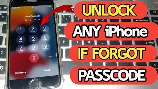 How To Unlock Any iPhone If Forgot Passcode Without Data Losing Without Computer 2024!