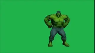 Hulk Gangnam Style Screen Green