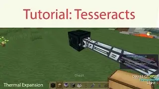 Minecraft Tutorial: Tesseract - Thermal Expansion 3 - English