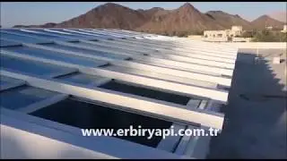 ERBİR YAPI, AÇILIR ÇATI, AÇILIR KAPANIR ÇATI, AÇILIR KAPANIR CAM ÇATI, AÇILIR KAPANIR CAM TAVAN