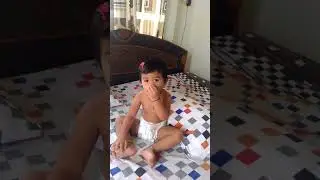 Little girl showing all body parts. 😘😍😄