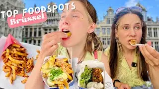 DAS sind die LECKERSTEN😭FOODSPOTS🍟🧇in Brüssel🇧🇪